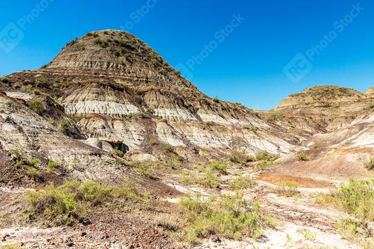 Badlands Mountain valley in summer at alberta Canada  : Stock Photo or Stock Video Download rcfotostock photos, images and assets rcfotostock | RC Photo Stock.: