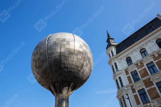 ball fountain in aachen  : Stock Photo or Stock Video Download rcfotostock photos, images and assets rcfotostock | RC Photo Stock.:
