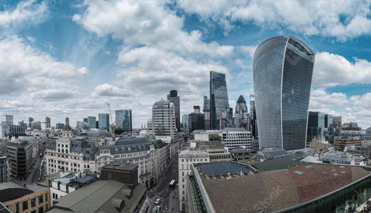 Bank district of central London panorama with famous skyscrapers - London, UK  : Stock Photo or Stock Video Download rcfotostock photos, images and assets rcfotostock | RC Photo Stock.:
