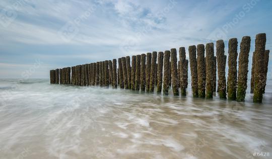 beach landscape with wave breakers in the Netherlands  : Stock Photo or Stock Video Download rcfotostock photos, images and assets rcfotostock | RC Photo Stock.: