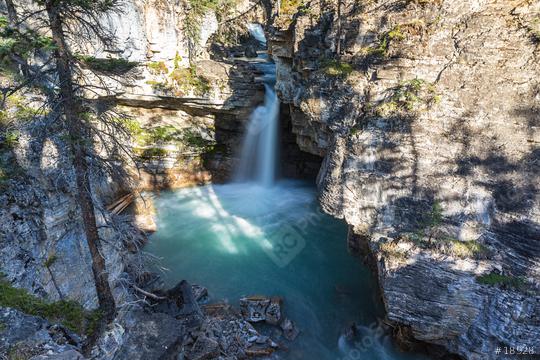 Beauty Creek trail Waterfall in Jasper canada  : Stock Photo or Stock Video Download rcfotostock photos, images and assets rcfotostock | RC Photo Stock.: