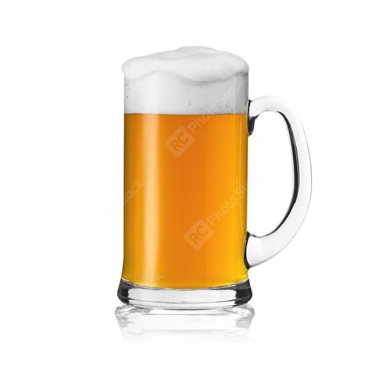 Beer glass beer mug stein glass mug beer mug with foam crown bayern munich golden isolated  : Stock Photo or Stock Video Download rcfotostock photos, images and assets rcfotostock | RC Photo Stock.: