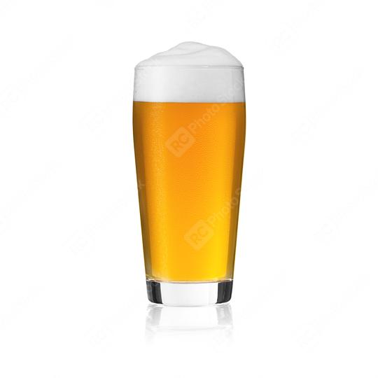 beer glass Willi cup pilsner altbier with foam crown and cold dew drops on a white background optional  : Stock Photo or Stock Video Download rcfotostock photos, images and assets rcfotostock | RC Photo Stock.: