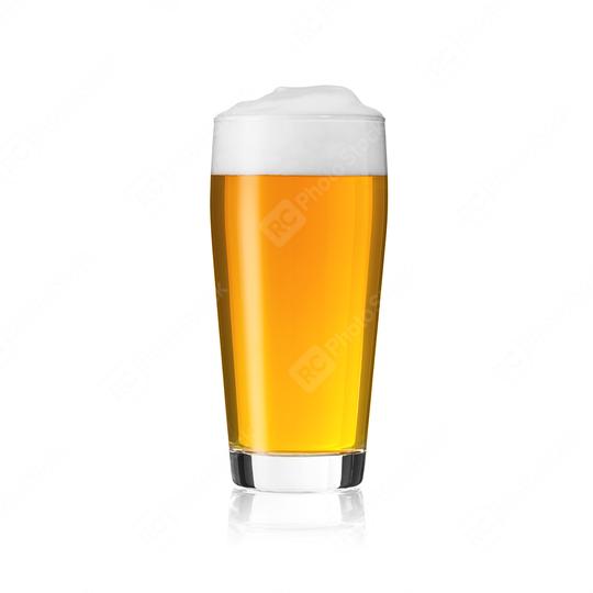 beer glass Willi cup pilsner with foam crown altbier exempted on white background  : Stock Photo or Stock Video Download rcfotostock photos, images and assets rcfotostock | RC Photo Stock.: