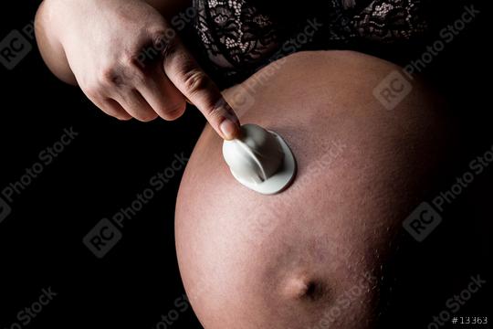 belly of pregnant woman with worker helmet  : Stock Photo or Stock Video Download rcfotostock photos, images and assets rcfotostock | RC Photo Stock.: