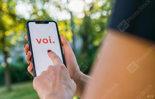 BERLIN, GERMANY AUGUST 2019: Woman hand holding iphone Xs with l  : Stock Photo or Stock Video Download rcfotostock photos, images and assets rcfotostock | RC Photo Stock.: