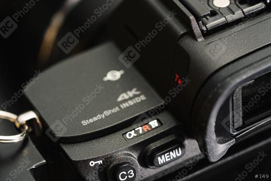 BERLIN, GERMANY DECEMBER 2019: Close-Up of the New Sony Alpha 7R IV  : Stock Photo or Stock Video Download rcfotostock photos, images and assets rcfotostock | RC Photo Stock.: