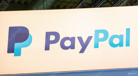 BERLIN, GERMANY JULY 2019: Paypal logo. PayPal Holdings, Inc. is an American company operating a worldwide online payments system.  : Stock Photo or Stock Video Download rcfotostock photos, images and assets rcfotostock | RC Photo Stock.: