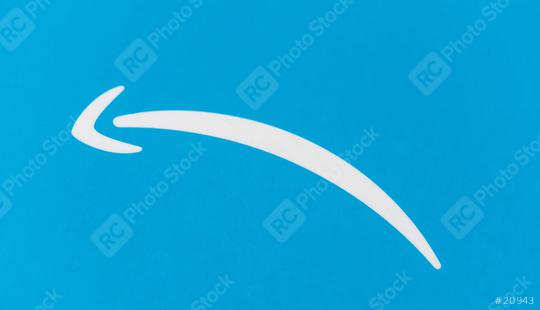BERLIN, GERMANY JUNE 2020: Amazon prime label arrow printed on a blue cardboard. Prime is a service offered by online retailer Amazon for faster delivery of orders.  : Stock Photo or Stock Video Download rcfotostock photos, images and assets rcfotostock | RC Photo Stock.: