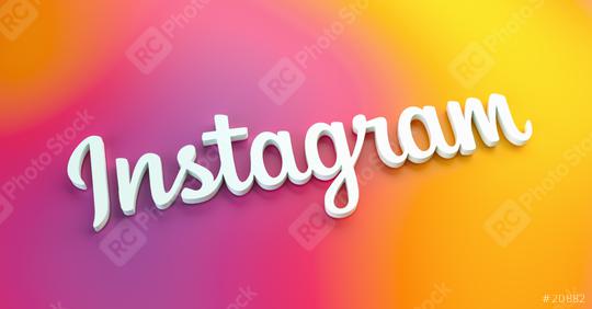 BERLIN, GERMANY JUNE 2021: Instagram logo for web sites, mobile applications, banners on colorful plastic background. The Social network Instagram is one of the largest social networks in the world.  : Stock Photo or Stock Video Download rcfotostock photos, images and assets rcfotostock | RC Photo Stock.: