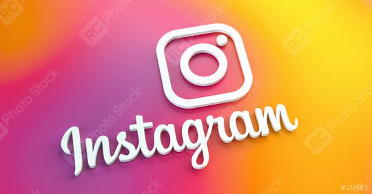 BERLIN, GERMANY JUNE 2021: Instagram logo for web sites, mobile applications, banners on colorful plastic background. The Social network Instagram is one of the largest social networks in the world.  : Stock Photo or Stock Video Download rcfotostock photos, images and assets rcfotostock | RC Photo Stock.: