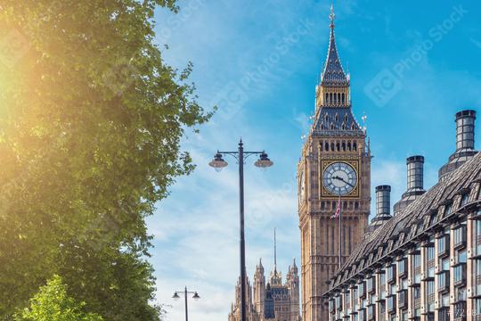 Big Ben and at summer in London, UK  : Stock Photo or Stock Video Download rcfotostock photos, images and assets rcfotostock | RC Photo Stock.: