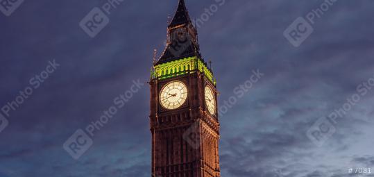 Big Ben at twilight in London, UK  : Stock Photo or Stock Video Download rcfotostock photos, images and assets rcfotostock | RC Photo Stock.: