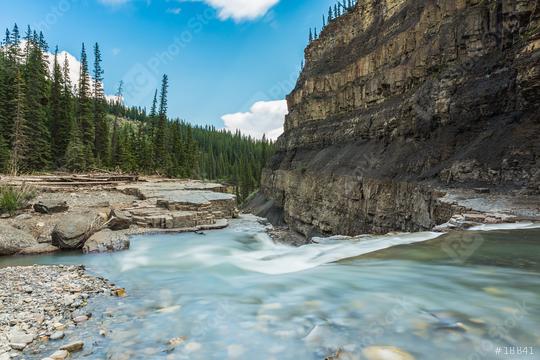 Bighorn canyon with crescent falls alberta canada  : Stock Photo or Stock Video Download rcfotostock photos, images and assets rcfotostock | RC Photo Stock.: