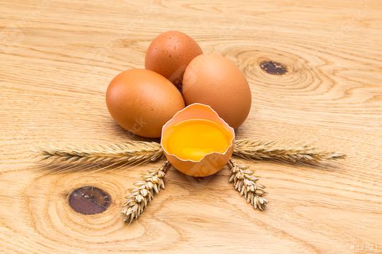 bio eggs with cereals  : Stock Photo or Stock Video Download rcfotostock photos, images and assets rcfotostock | RC Photo Stock.: