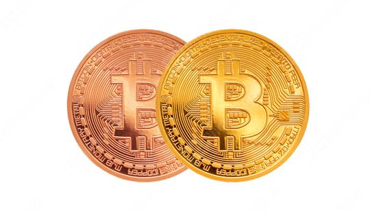 bitcoin - bit coin BTC the new crypto currency  : Stock Photo or Stock Video Download rcfotostock photos, images and assets rcfotostock | RC Photo Stock.: