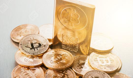Bitcoins physical cryptocurrency coins  : Stock Photo or Stock Video Download rcfotostock photos, images and assets rcfotostock | RC Photo Stock.: