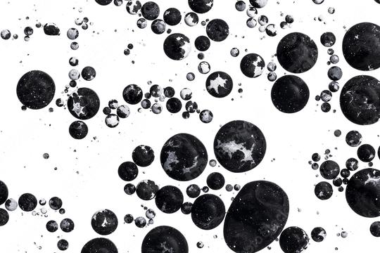 black and white ink color balls  : Stock Photo or Stock Video Download rcfotostock photos, images and assets rcfotostock | RC Photo Stock.: