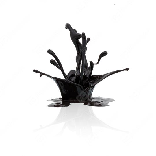black paint splashing  : Stock Photo or Stock Video Download rcfotostock photos, images and assets rcfotostock | RC Photo Stock.: