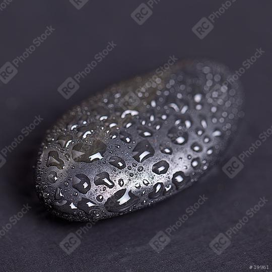 Black Stone with water drops  : Stock Photo or Stock Video Download rcfotostock photos, images and assets rcfotostock | RC Photo Stock.: