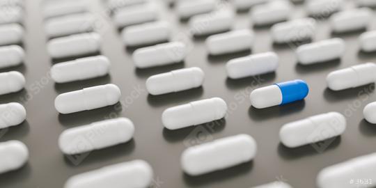 blue and white pills or capsules lies in a two rows, Pharmacy theme  : Stock Photo or Stock Video Download rcfotostock photos, images and assets rcfotostock | RC Photo Stock.: