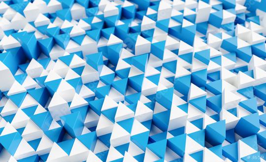 blue and white triangular abstract background, Grunge surface - 3d rendering   : Stock Photo or Stock Video Download rcfotostock photos, images and assets rcfotostock | RC Photo Stock.:
