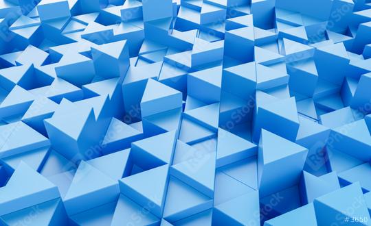 blue background with triangles - 3d rendering   : Stock Photo or Stock Video Download rcfotostock photos, images and assets rcfotostock | RC Photo Stock.: