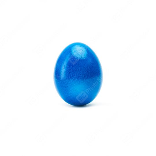 blue easter egg on white  : Stock Photo or Stock Video Download rcfotostock photos, images and assets rcfotostock | RC Photo Stock.: