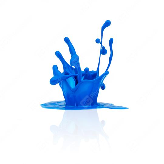 blue paint splashing  : Stock Photo or Stock Video Download rcfotostock photos, images and assets rcfotostock | RC Photo Stock.: