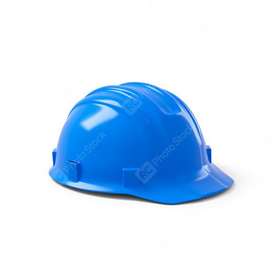 blue safety helmet on white background. 3D rendering  : Stock Photo or Stock Video Download rcfotostock photos, images and assets rcfotostock | RC Photo Stock.: