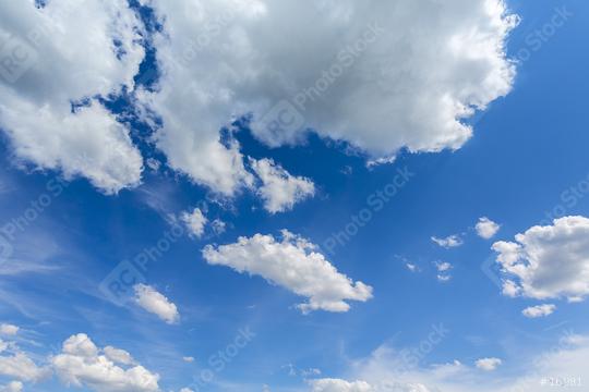 Blue sky background with clouds Stock Photo and Buy images at rcfotostock  this photo and find more royalty-free stock photos from rclassenlayouts or  rclassen stockfotos kaufen, images, illustrations and vector graphics -