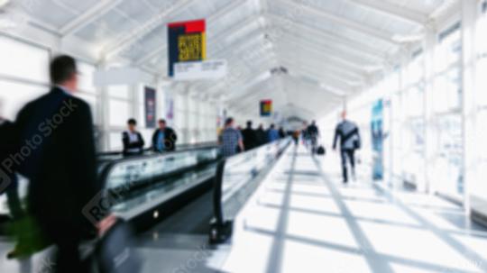 blurred business commuters walking on staircases on a airport  : Stock Photo or Stock Video Download rcfotostock photos, images and assets rcfotostock | RC Photo Stock.: