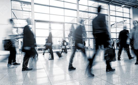 Blurred business people at a International Exhibition walkway  : Stock Photo or Stock Video Download rcfotostock photos, images and assets rcfotostock | RC Photo Stock.: