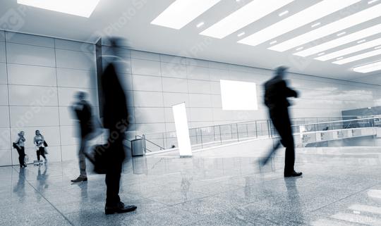 Blurred business people at a International Trade Show walkway  : Stock Photo or Stock Video Download rcfotostock photos, images and assets rcfotostock | RC Photo Stock.:
