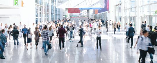 blurred business people at a trade fair, banner size  : Stock Photo or Stock Video Download rcfotostock photos, images and assets rcfotostock | RC Photo Stock.: