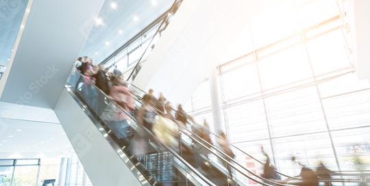 Blurred business people at staircases in motion  : Stock Photo or Stock Video Download rcfotostock photos, images and assets rcfotostock | RC Photo Stock.: