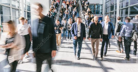 blurred business people crowd at a trade fair  : Stock Photo or Stock Video Download rcfotostock photos, images and assets rcfotostock | RC Photo Stock.: