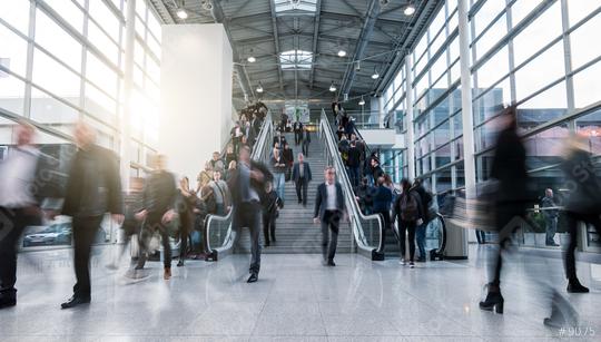 blurred business people in a modern hall  : Stock Photo or Stock Video Download rcfotostock photos, images and assets rcfotostock | RC Photo Stock.: