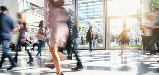blurred business people rushing in a office center  : Stock Photo or Stock Video Download rcfotostock photos, images and assets rcfotostock | RC Photo Stock.: