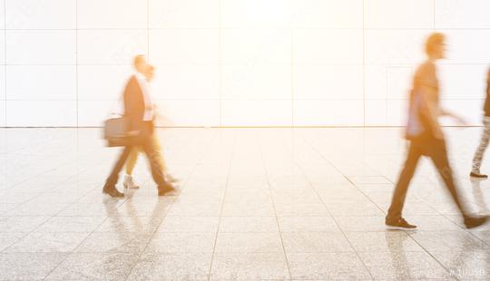 Blurred business people walking at a exhibition  : Stock Photo or Stock Video Download rcfotostock photos, images and assets rcfotostock | RC Photo Stock.: