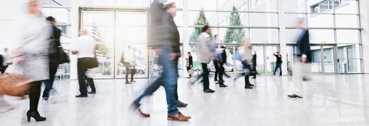 blurred business people walking in a modern hall  : Stock Photo or Stock Video Download rcfotostock photos, images and assets rcfotostock | RC Photo Stock.: