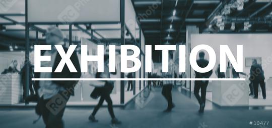 blurred Business people walking on a exhibition - text Concept image  : Stock Photo or Stock Video Download rcfotostock photos, images and assets rcfotostock | RC Photo Stock.: