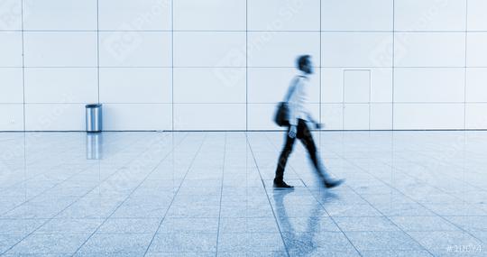 blurred commuter at a walkway  : Stock Photo or Stock Video Download rcfotostock photos, images and assets rcfotostock | RC Photo Stock.: