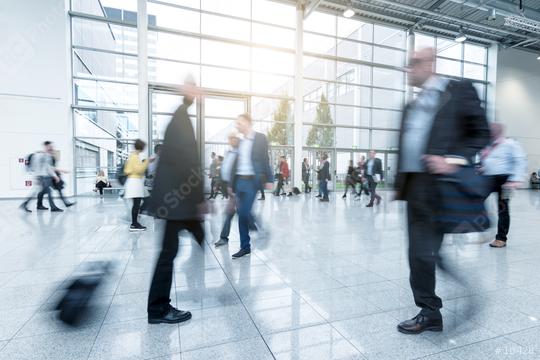 Blurred commuters at a walkway  : Stock Photo or Stock Video Download rcfotostock photos, images and assets rcfotostock | RC Photo Stock.: