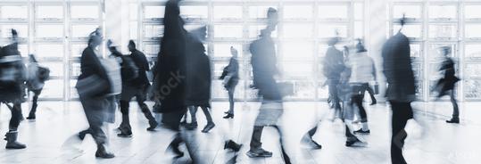 blurred crowd commuting traveling walking in a modern hall  : Stock Photo or Stock Video Download rcfotostock photos, images and assets rcfotostock | RC Photo Stock.: