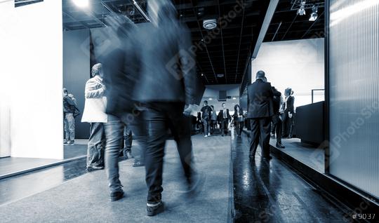 blurred Exhibition visitors in a floor  : Stock Photo or Stock Video Download rcfotostock photos, images and assets rcfotostock | RC Photo Stock.: