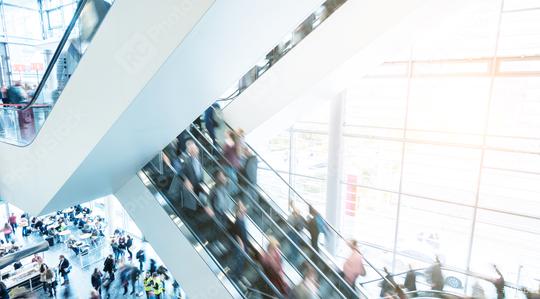 blurred Exhibition visitors using a staircase  : Stock Photo or Stock Video Download rcfotostock photos, images and assets rcfotostock | RC Photo Stock.: