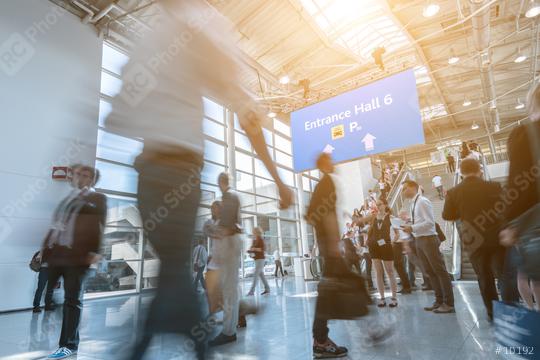 Blurred people at a trade fair show  : Stock Photo or Stock Video Download rcfotostock photos, images and assets rcfotostock | RC Photo Stock.:
