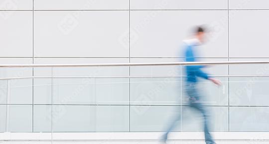 blurred people in a futuristic corridor, including Copy space  : Stock Photo or Stock Video Download rcfotostock photos, images and assets rcfotostock | RC Photo Stock.: