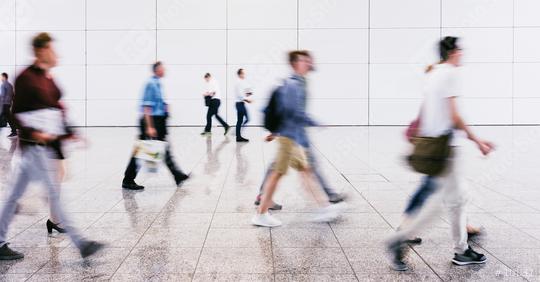 blurred people in a modern hall  : Stock Photo or Stock Video Download rcfotostock photos, images and assets rcfotostock | RC Photo Stock.: